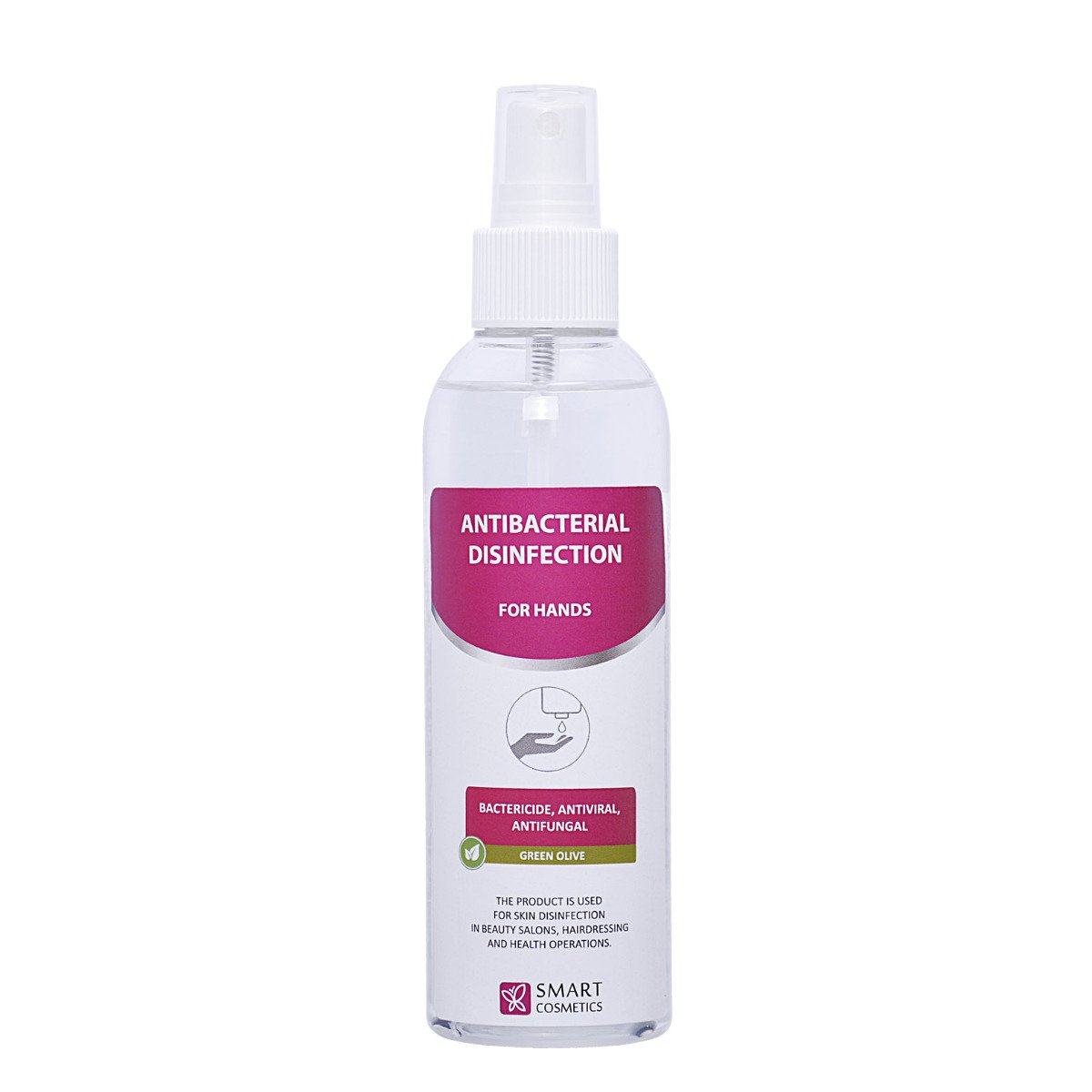 Disinfezione delle mani - 200 ml - Verde oliva | Smart Lashes