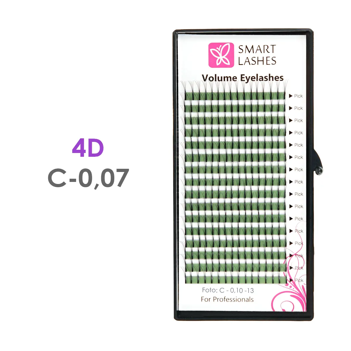 4D - C - 0,07 mm | Ciglia intelligenti