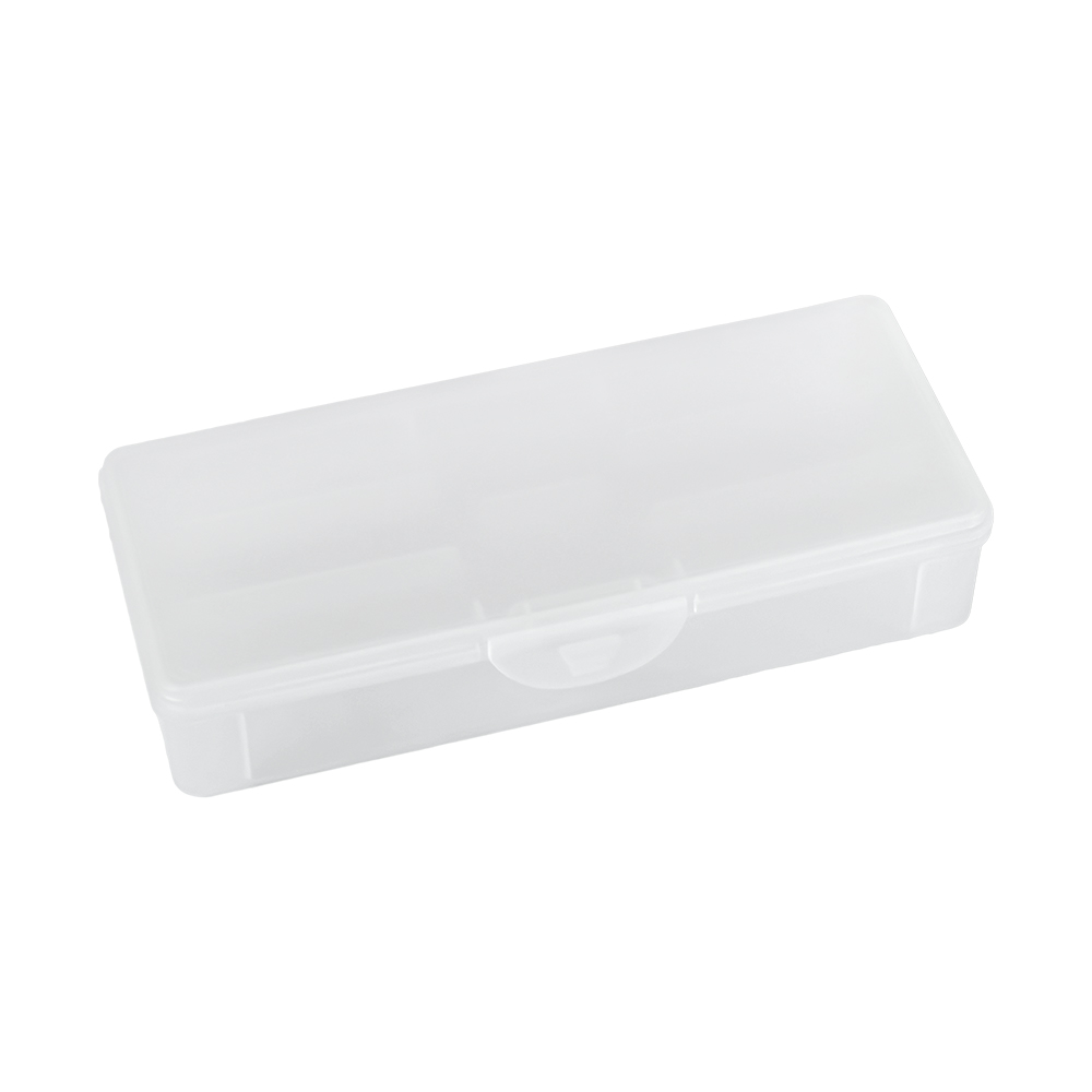 Astuccio per pinzette con scomparto - trasparente | Smart Lashes