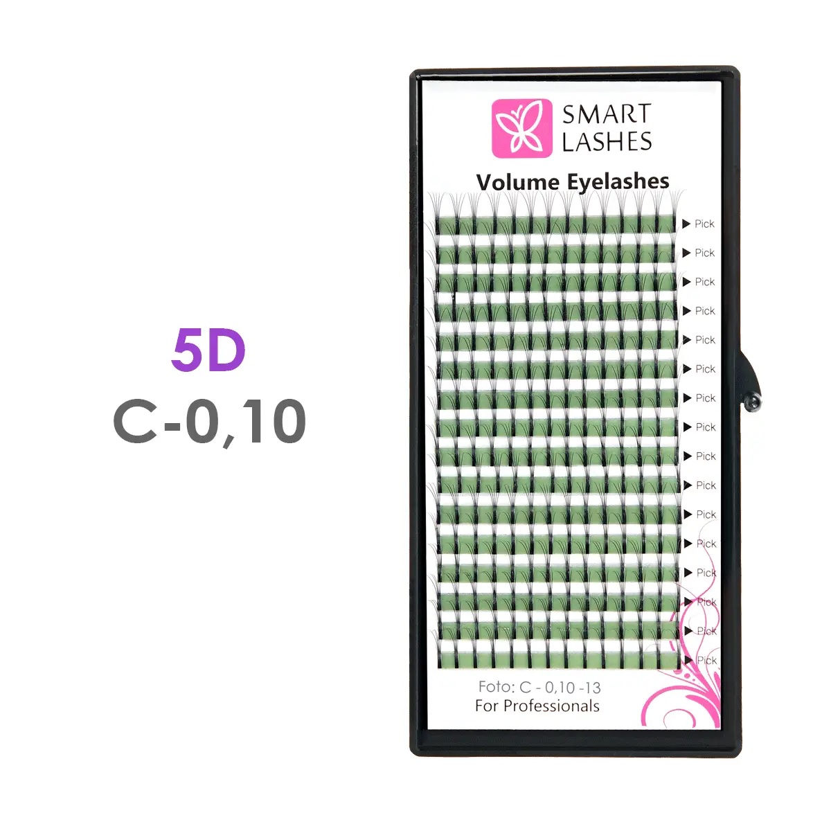 5D - C - 0,10 mm | Ciglia intelligenti