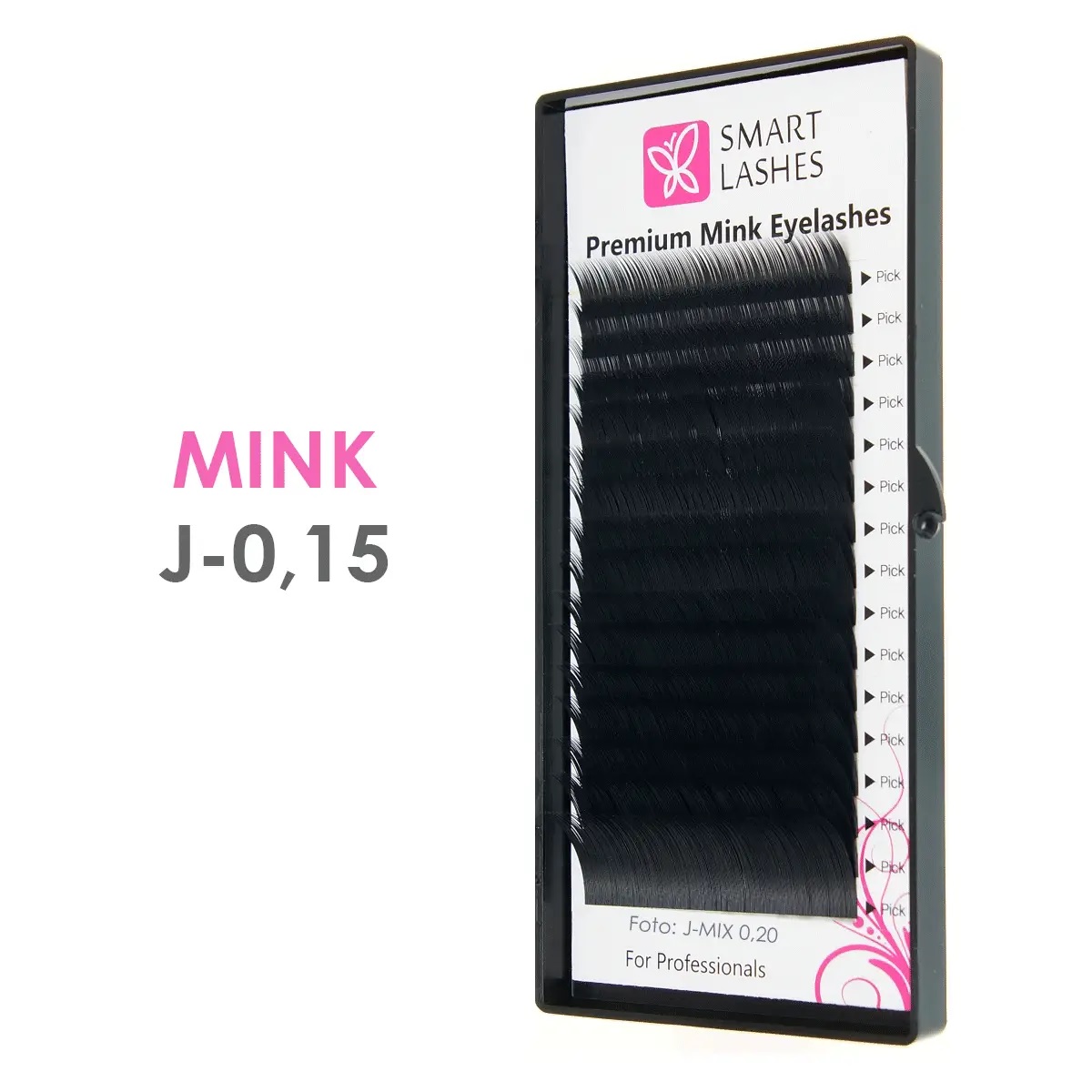 MINK - J - 0,15 | Ciglia intelligenti