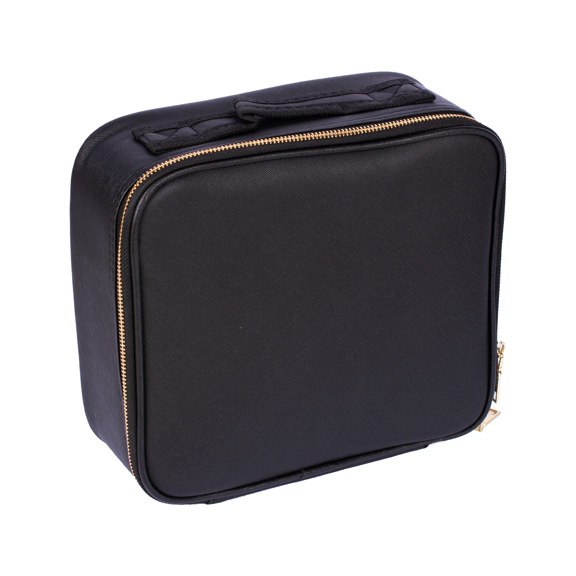 Astuccio per cosmetici in pelle - nero