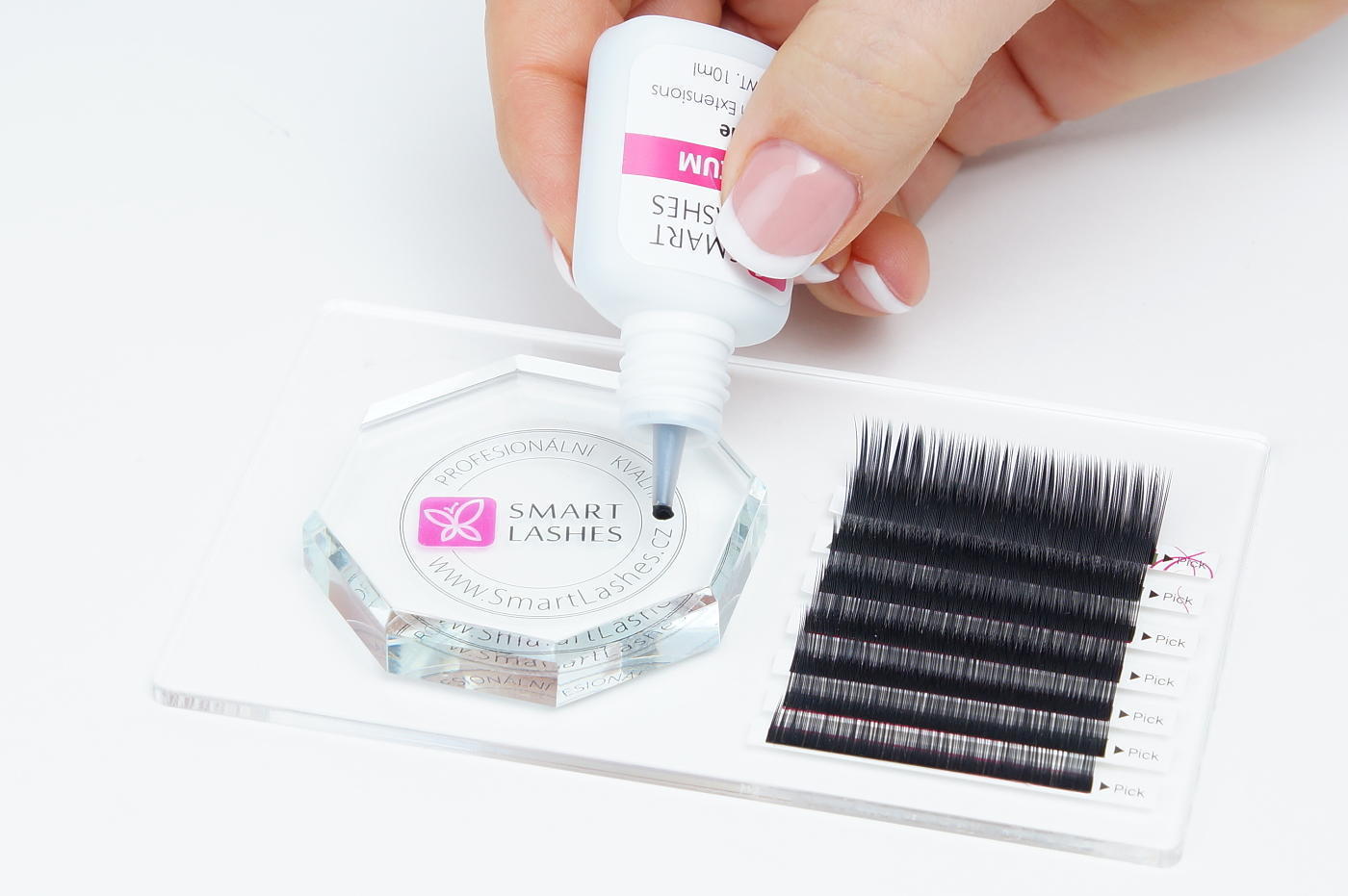 Paletta di plastica maneggevole | Smart Lashes