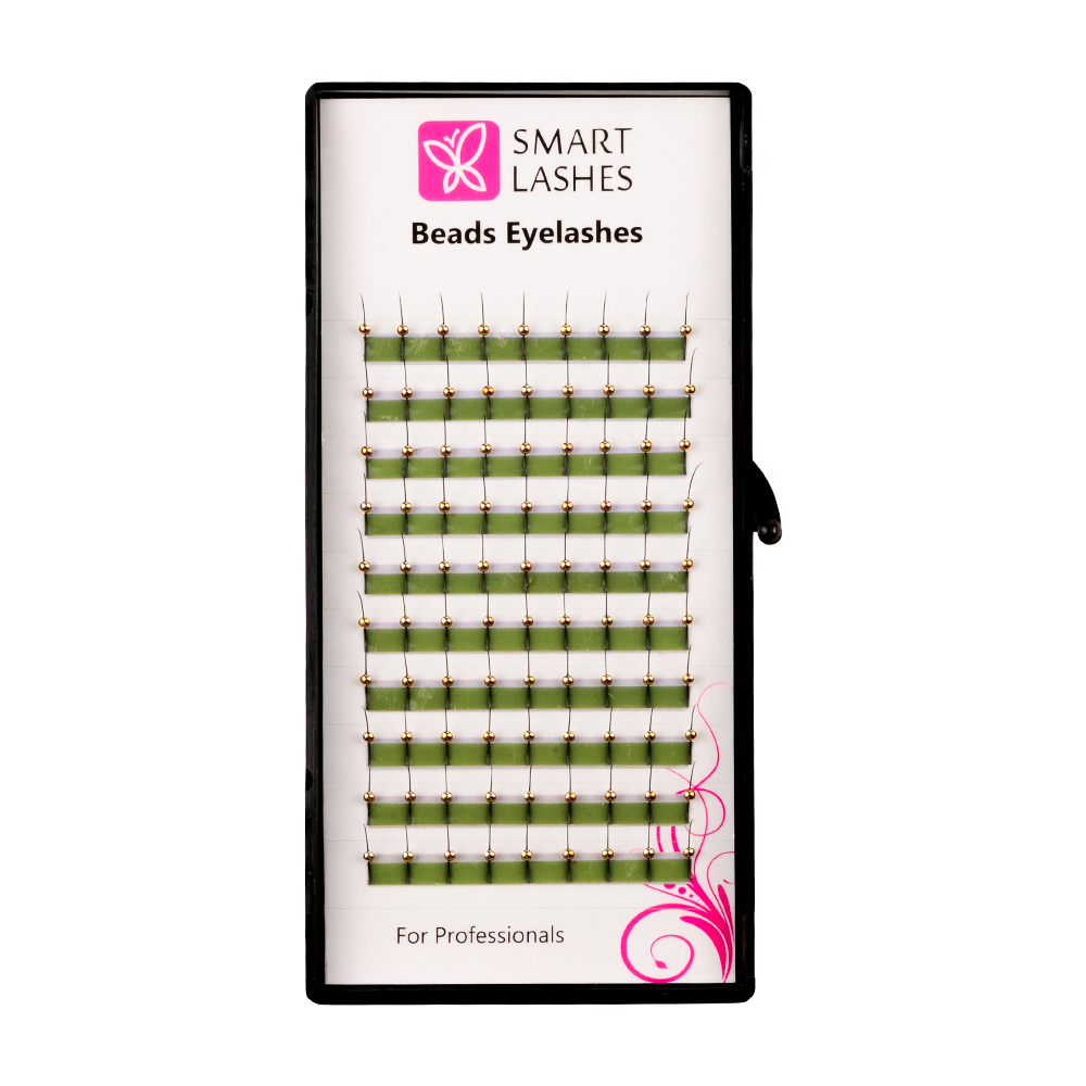Ciglia in perle ORO - C - 0,20 mm x 13 mm | Smart Lashes