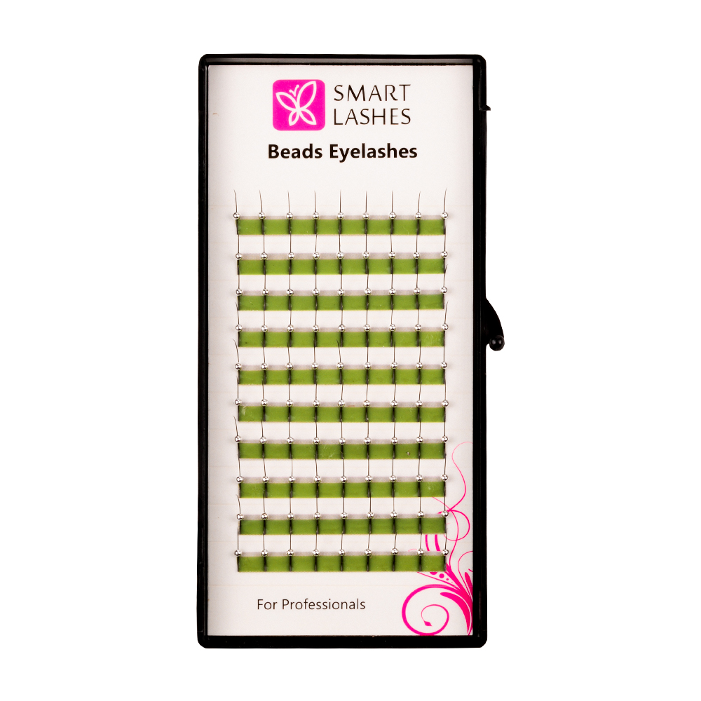 Ciglia in perline SILVER - C - 0,20 mm x 13 mm | Smart Lashes