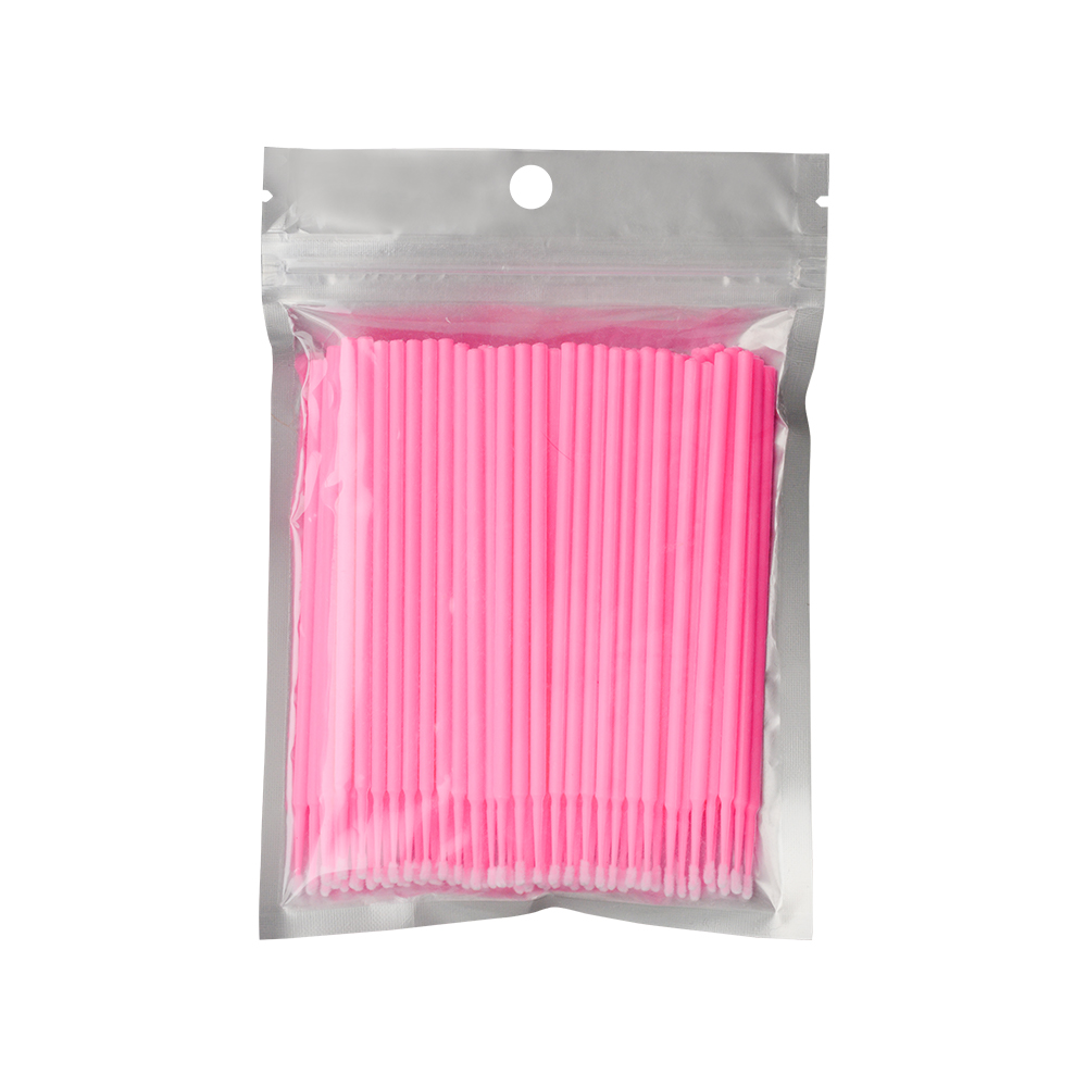Micro pennelli - 100 pezzi - rosa | Smart Lashes