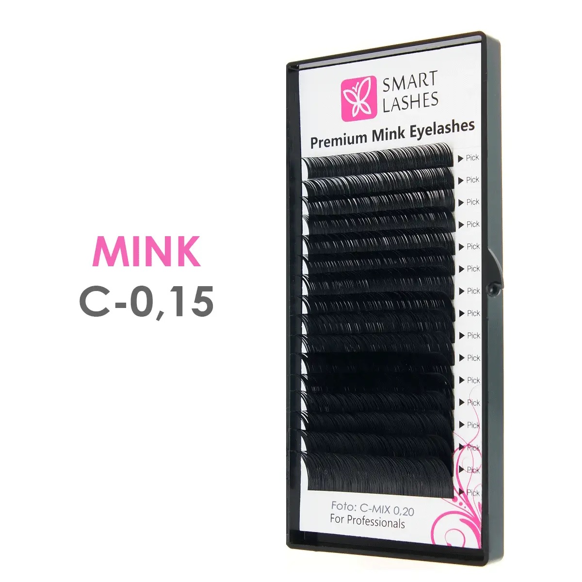 MINK - C - 0,15 | Ciglia intelligenti