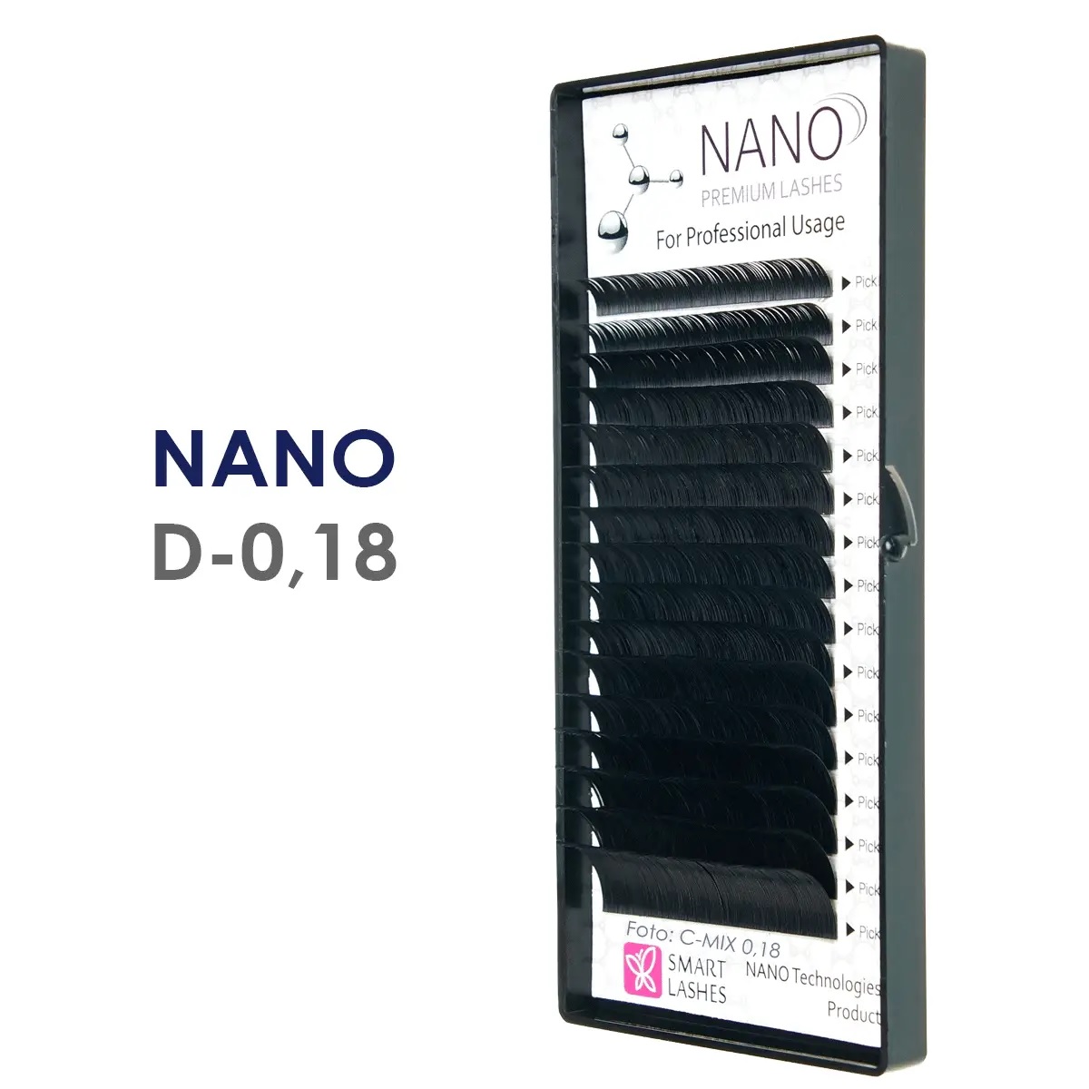 NANO - D - 0,18 mm | Ciglia intelligenti