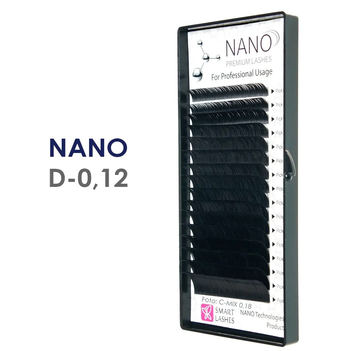 NANO - D - 0,12 mm | Ciglia intelligenti