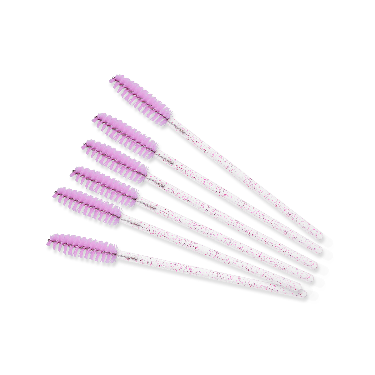Scovolino monouso per mascara - glitter rosa | Smart Lashes