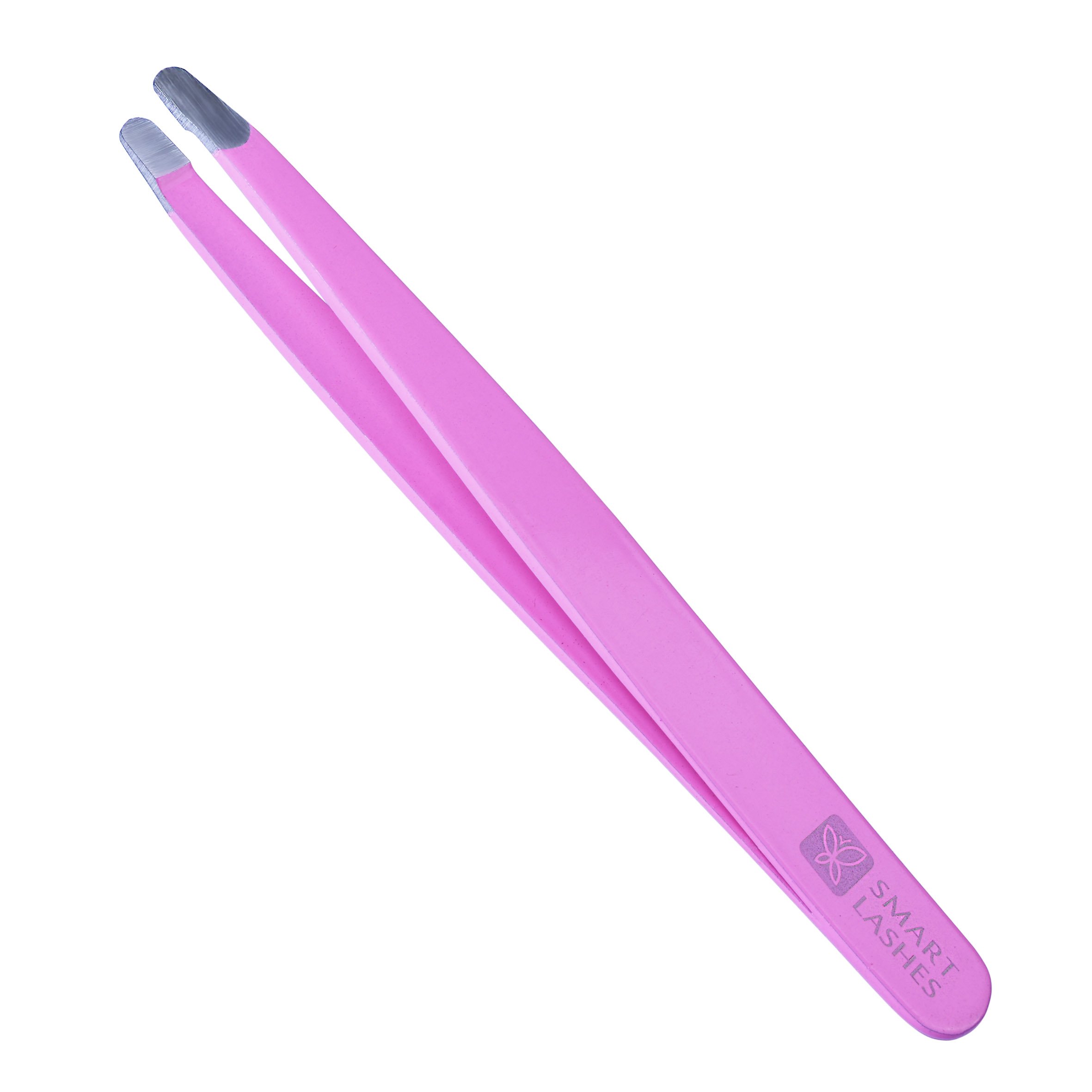 Pinzetta professionale - punte arrotondate - rosa | Smart Lashes