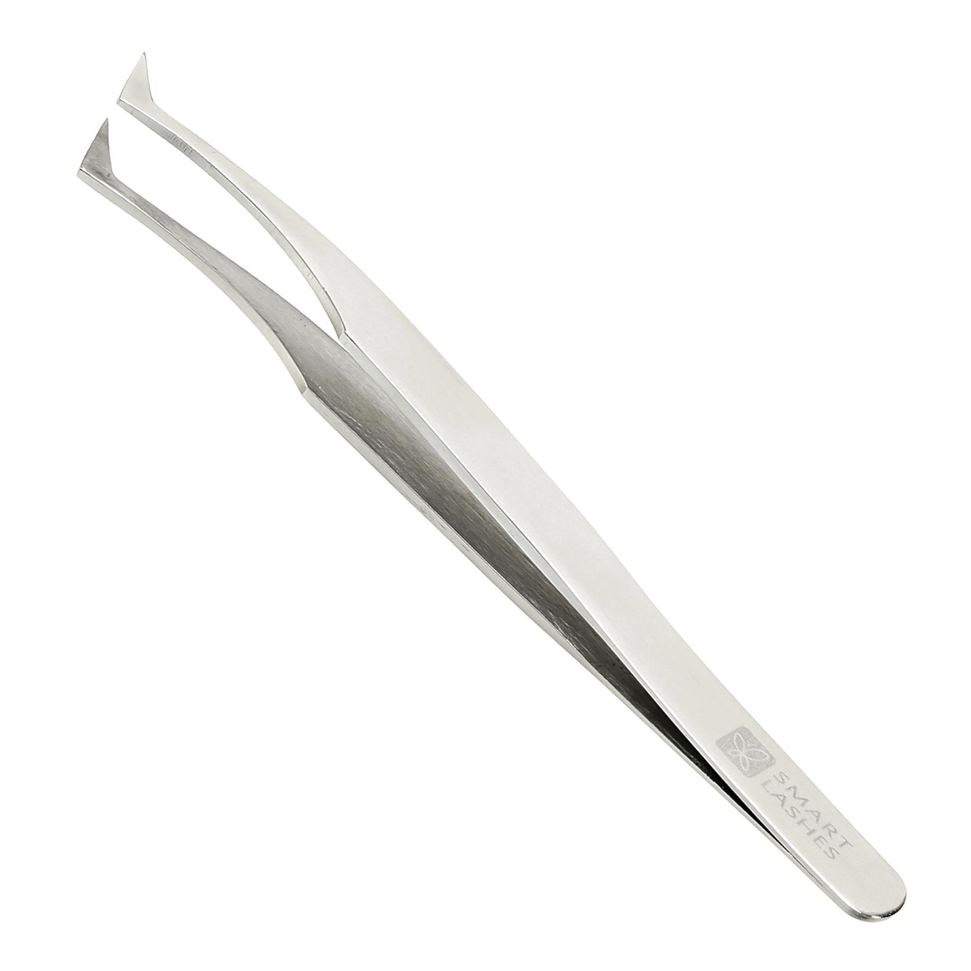 Pinzetta tipo D - 12 cm - acciaio | Smart Lashes