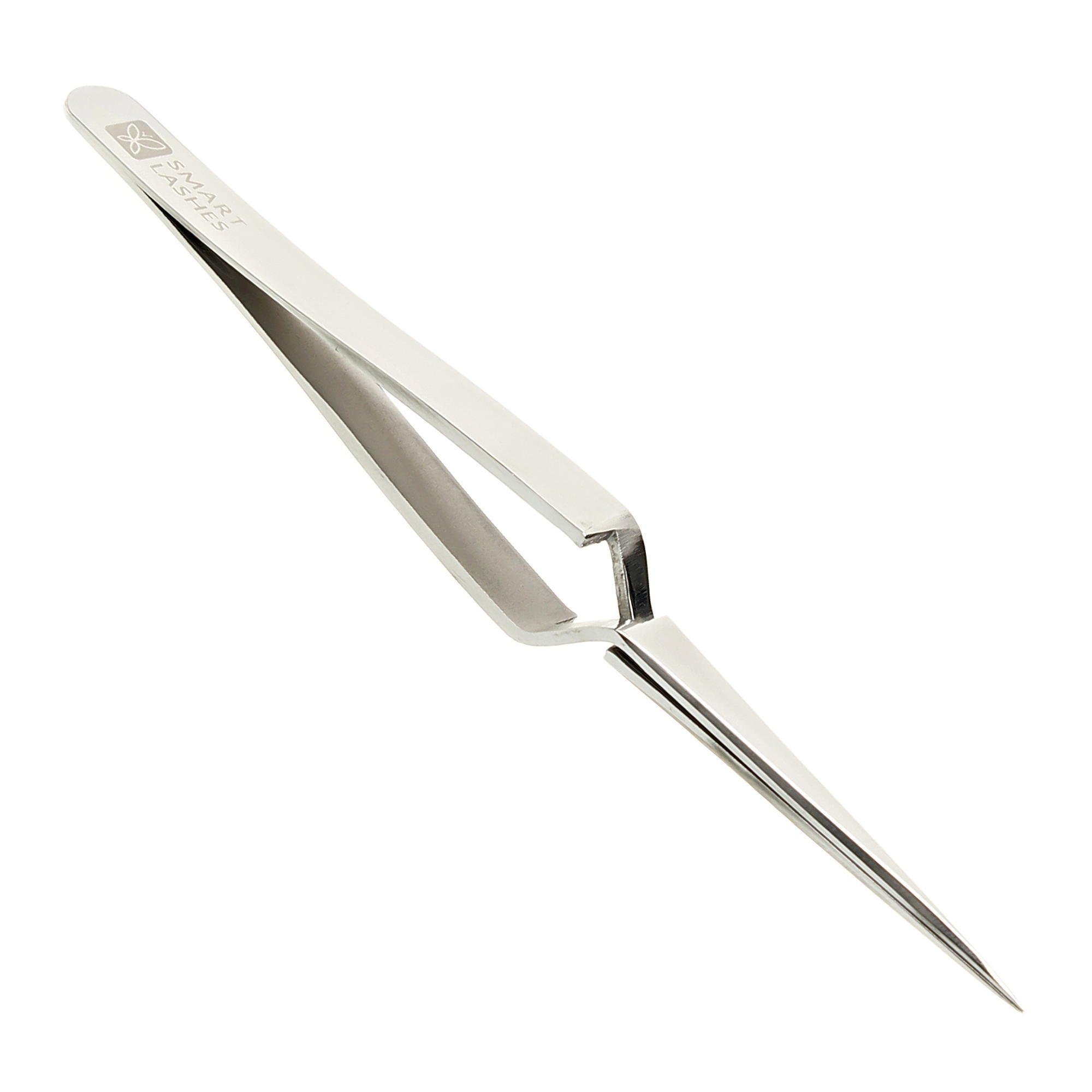 Pinzetta tipo E - 12 cm - acciaio | Smart Lashes