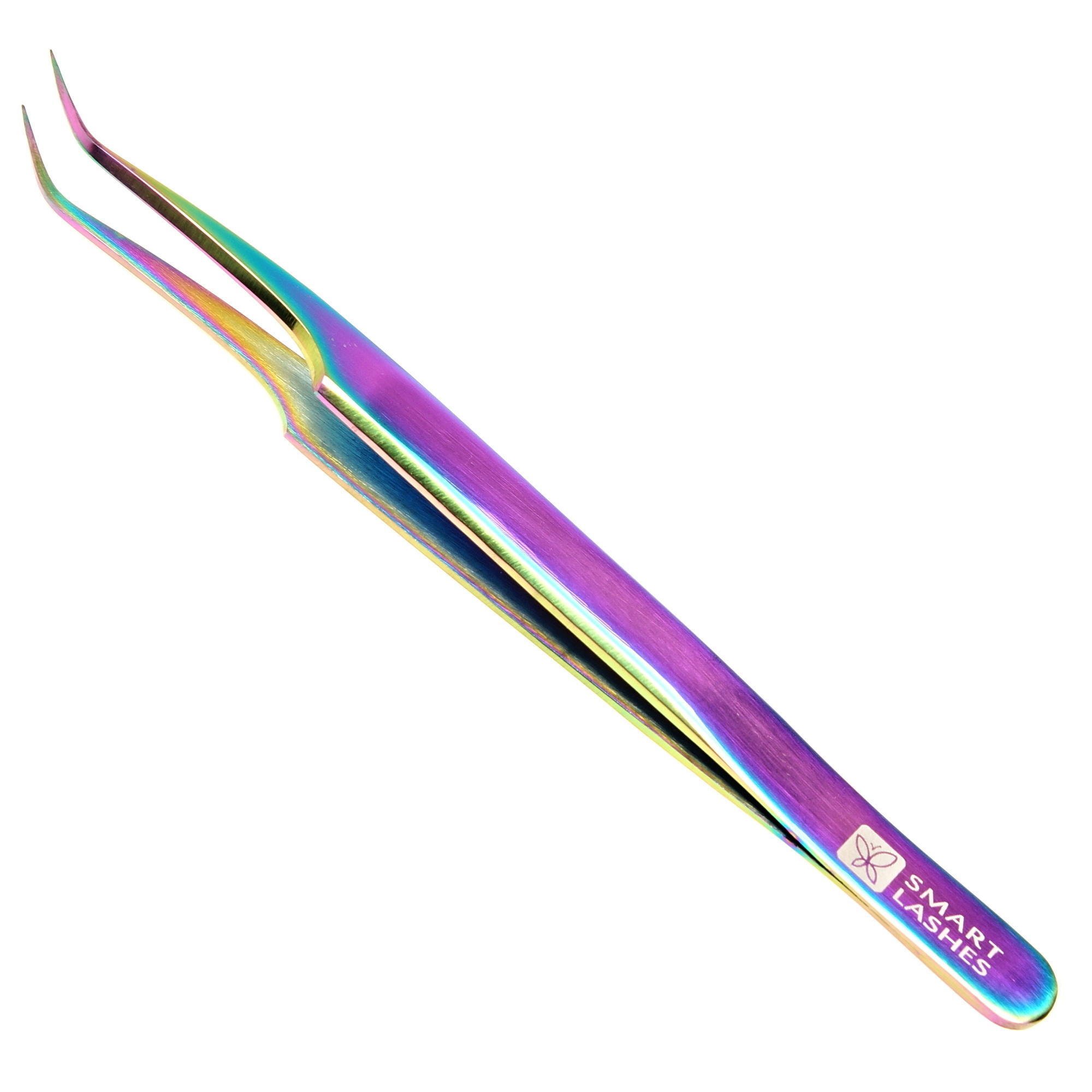 Pinzetta tipo C - 12 cm - arcobaleno | Smart Lashes