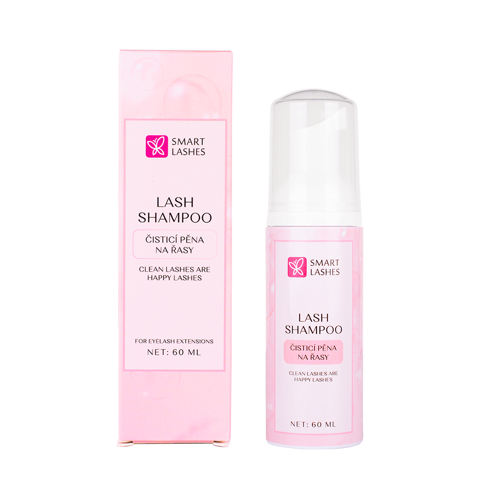 Shampoo per ciglia - schiuma detergente per ciglia | Smart Lashes