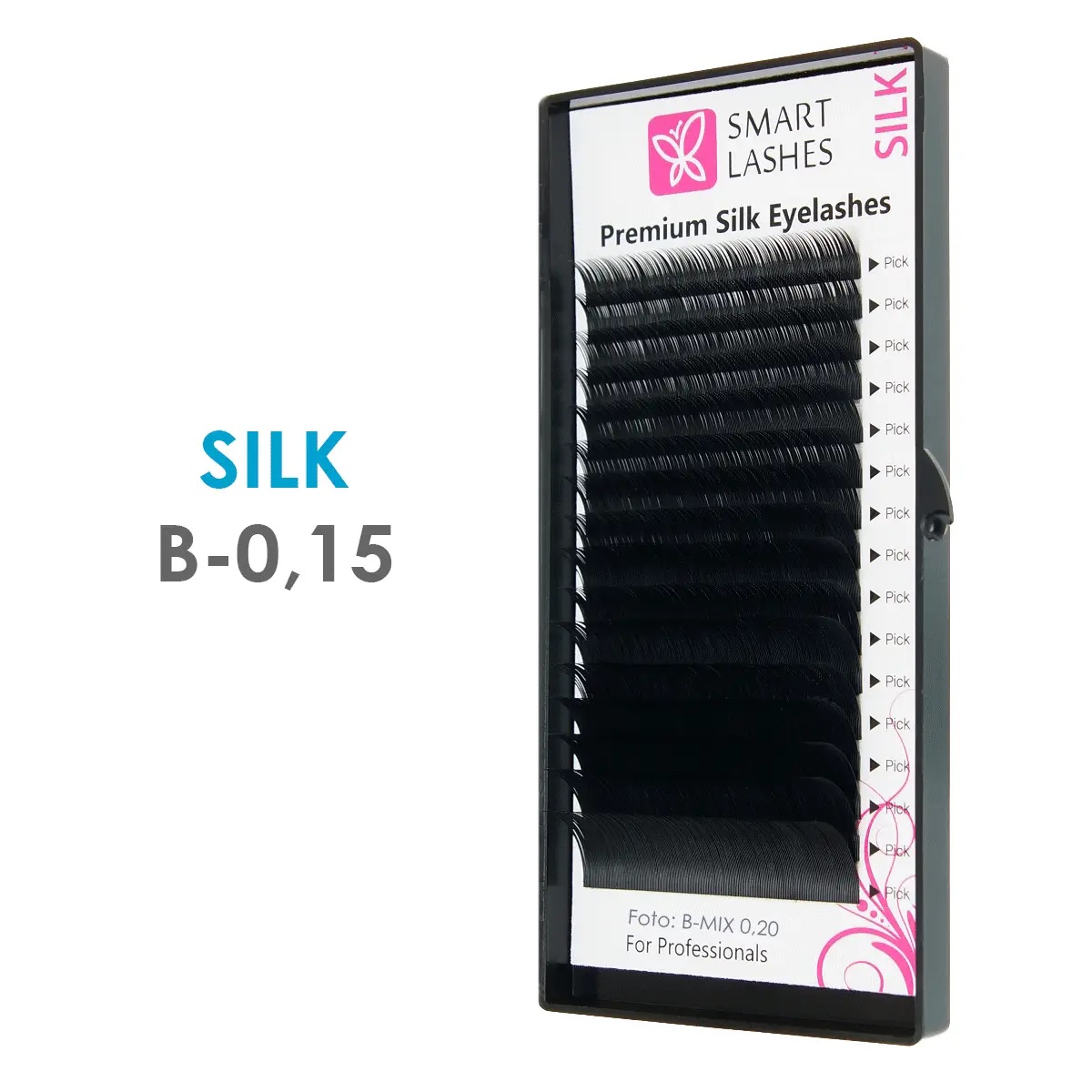 SILK - B - 0,15 | Smart Lashes