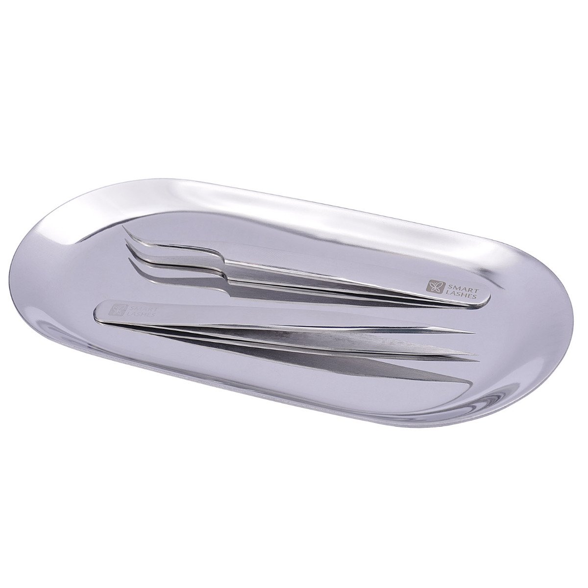 Vassoio in acciaio inox - argento | Smart Lashes